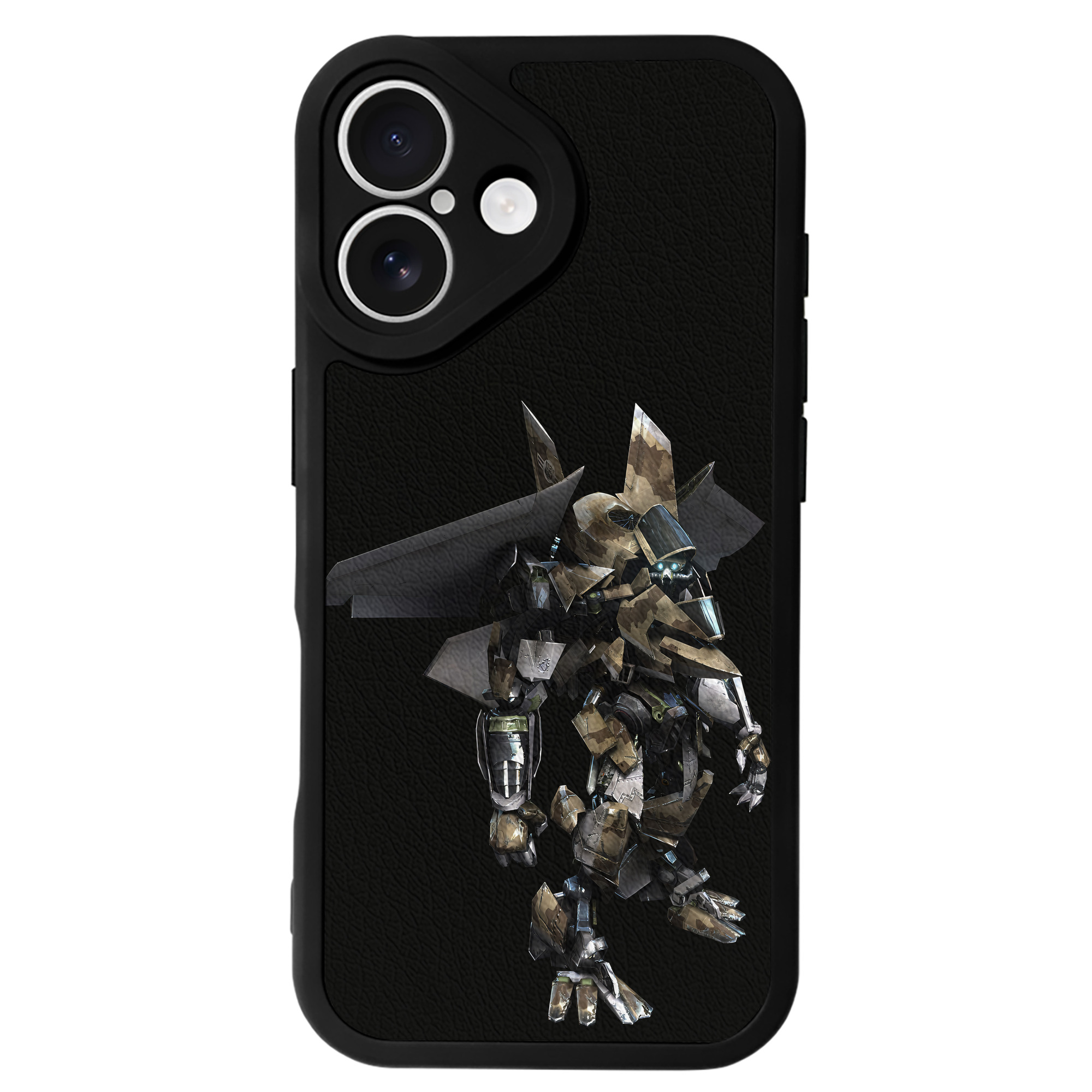 （画像用） Transformers トランスフォーマー 【iPhone 16シリーズ対応】シリコンスマホケース（レザー調） 材質：シリコン